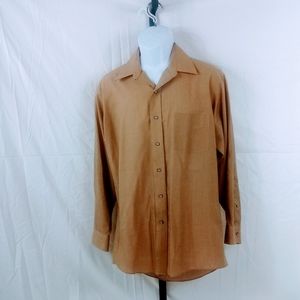 Stafford Men's Long Sleeve Button Down Shirt
